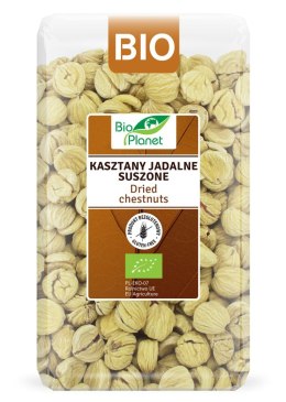 KASZTANY JADALNE SUSZONE BEZGLUTENOWE BIO 1 kg - BIO PLANET BIO PLANET - seria BRĄZOWA (orzechy i pestki)