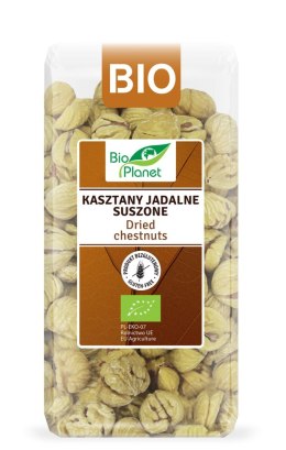 KASZTANY JADALNE SUSZONE BEZGLUTENOWE BIO 400 g - BIO PLANET BIO PLANET - seria BRĄZOWA (orzechy i pestki)