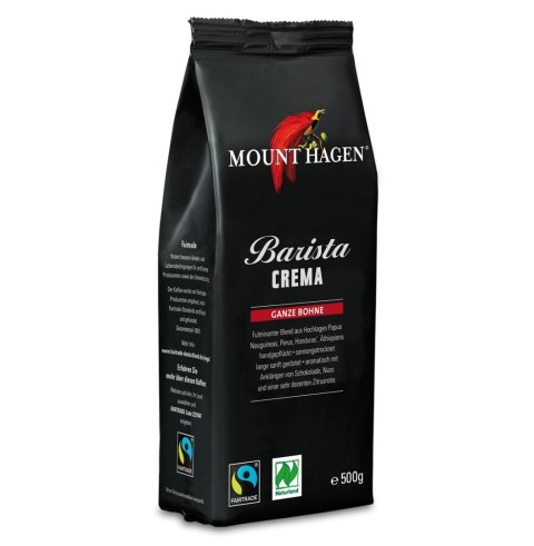 KAWA ZIARNISTA ARABICA 100 % BARISTA CREMA FAIR TRADE BIO 500 g - MOUNT HAGEN MOUNT HAGEN (kawy) KAWA ZIARNISTA ARABICA 100 % BARISTA CREMA FAIR TRADE BIO 500 g - MOUNT HAGEN MOUNT HAGEN (kawy)