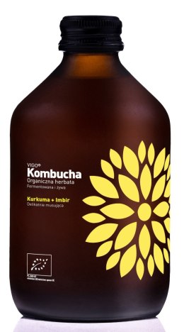 KOMBUCHA Z KURKUMĄ I IMBIREM BEZGLUTENOWA BIO 330 ml - VIGO VIGO YOKO (kombucha)