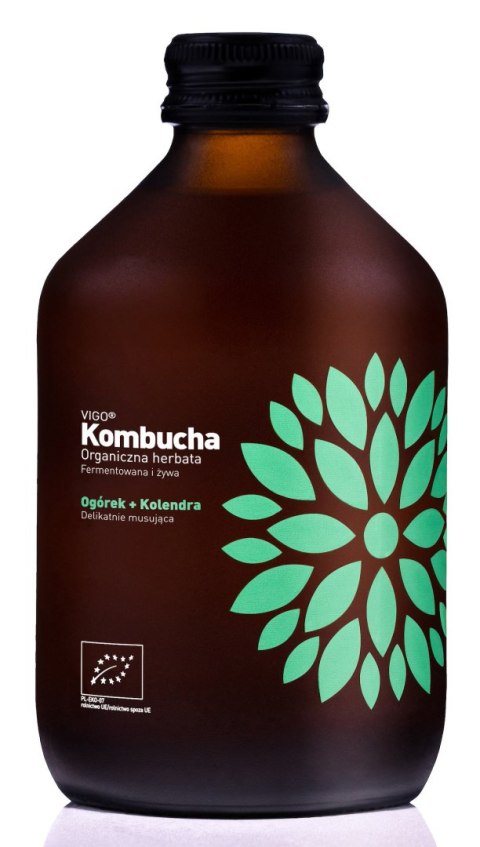 KOMBUCHA Z OGÓRKIEM I KOLENDRĄ BEZGLUTENOWA BIO 330 ml - VIGO VIGO YOKO (kombucha) KOMBUCHA Z OGÓRKIEM I KOLENDRĄ BEZGLUTENOWA BIO 330 ml - VIGO VIGO YOKO (kombucha)