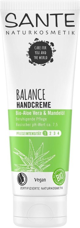 KREM DO RĄK ALOES I OLEJEK MIGDAŁOWY ECO 75 ml - SANTE SANTE (kosmetyki)