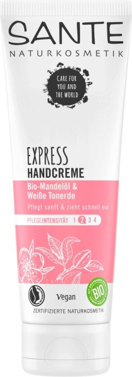 KREM DO RĄK OLEJEK MIGDAŁOWY I BIAŁA GLINKA ECO 75 ml - SANTE SANTE (kosmetyki)