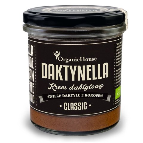 KREM KOKOSOWO - DAKTYLOWY CLASSIC BEZGLUTENOWY BIO 280 g - ORGANICHOUSE (DAKTYNELLA) ORGANICHOUSE (bionelki, daktyle, kremy daktylowe) KREM KOKOSOWO - DAKTYLOWY CLASSIC BEZGLUTENOWY BIO 280 g - ORGANICHOUSE (DAKTYNELLA) ORGANICHOUSE (bionelki, daktyle, kremy daktylowe)