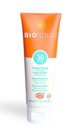 KREM PRZECIWSŁONECZNY DO TWARZY PRZECIWZMARSZCZKOWY SPF 30 ECO 50 ml - BIOSOLIS (PRODUKT SEZONOWY) BIOSOLIS (kosmetyki przeciwsłoneczne)