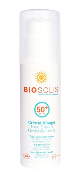 KREM PRZECIWSŁONECZNY DO TWARZY SPF 50+ ECO 50 ml - BIOSOLIS (PRODUKT SEZONOWY) BIOSOLIS (kosmetyki przeciwsłoneczne)