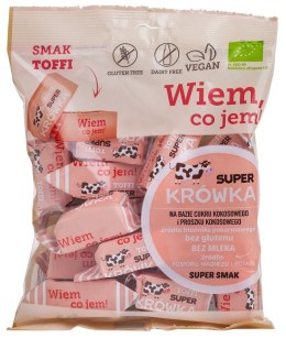KRÓWKI O SMAKU TOFFI BEZMLECZNE BEZGLUTENOWE BIO 150 g - ME GUSTO (SUPER KRÓWKA) ME GUSTO (krówki wegańskie, czekolady, wafelki)