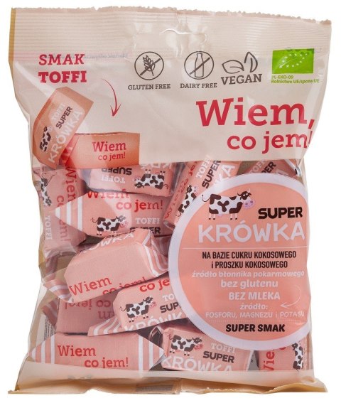 KRÓWKI O SMAKU TOFFI BEZMLECZNE BEZGLUTENOWE BIO 150 g - ME GUSTO (SUPER KRÓWKA) ME GUSTO (krówki wegańskie, czekolady, wafelki) KRÓWKI O SMAKU TOFFI BEZMLECZNE BEZGLUTENOWE BIO 150 g - ME GUSTO (SUPER KRÓWKA) ME GUSTO (krówki wegańskie, czekolady, wafelki)