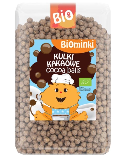 KULKI KAKAOWE BIO 500 g - BIOMINKI BIOMINKI (przekąski dla dzieci, kaszki) KULKI KAKAOWE BIO 500 g - BIOMINKI BIOMINKI (przekąski dla dzieci, kaszki)