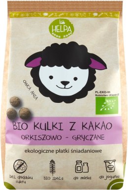KULKI ORKISZOWO - GRYCZANE Z KAKAO BEZ DODATKU CUKRÓW BIO 160 g - HELPA HELPA (kaszki)