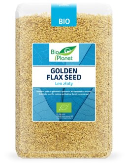 LEN ZŁOTY BIO 2 kg - BIO PLANET BIO PLANET - seria NIEBIESKA (ryże, kasze, ziarna)