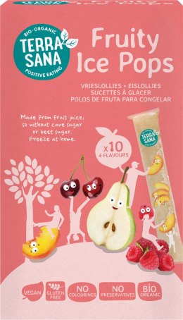 LODY WODNE DO ZAMROŻENIA BIO (10 x 40 ml) 400 ml - TERRASANA TERRASANA (kremy, makarony, sosy sojowe, inne)
