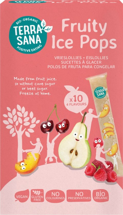 LODY WODNE DO ZAMROŻENIA BIO (10 x 40 ml) 400 ml - TERRASANA TERRASANA (kremy, makarony, sosy sojowe, inne) LODY WODNE DO ZAMROŻENIA BIO (10 x 40 ml) 400 ml - TERRASANA TERRASANA (kremy, makarony, sosy sojowe, inne)