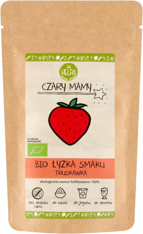 ŁYŻKA SMAKU TRUSKAWKA (LIOFILIZOWANA SPROSZKOWANA TRUSKAWKA) BIO 40 g - HELPA HELPA (kaszki) ŁYŻKA SMAKU TRUSKAWKA (LIOFILIZOWANA SPROSZKOWANA TRUSKAWKA) BIO 40 g - HELPA HELPA (kaszki)