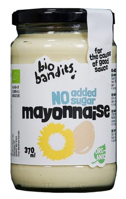 MAJONEZ JAJECZNY BEZ CUKRU BIO 370 ml - BIO BANDITS BIO BANDITS (dressingi, sosy, majonezy)
