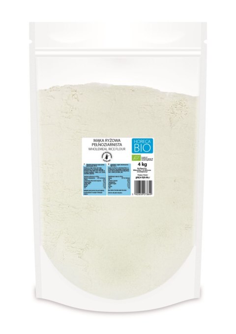 MĄKA RYŻOWA PEŁNOZIARNISTA BEZGLUTENOWA BIO 4 kg - HORECA (BIOPLANET) HORECA BIO - pozostałe MĄKA RYŻOWA PEŁNOZIARNISTA BEZGLUTENOWA BIO 4 kg - HORECA (BIOPLANET) HORECA BIO - pozostałe