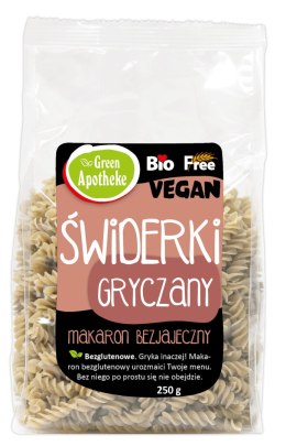 MAKARON (GRYCZANY) ŚWIDERKI FUSILLI BEZGLUTENOWY BIO 250 g - APOTHEKE APOTHEKE (herbatki dla dzieci, dorosłych, błonnik