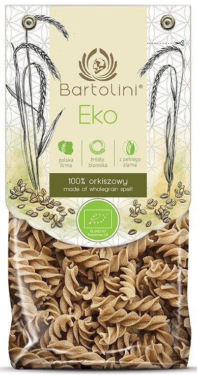 MAKARON (ORKISZOWY RAZOWY) ŚWIDERKI BIO 250 g - BARTOLINI BARTOLINI (makarony) MAKARON (ORKISZOWY RAZOWY) ŚWIDERKI BIO 250 g - BARTOLINI BARTOLINI (makarony)