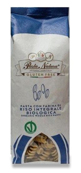 MAKARON (RYŻOWY RAZOWY) FUSILLI BEZGLUTENOWY BIO 250 g - PASTA NATURA PASTA NATURA (makarony bezglutenowe)