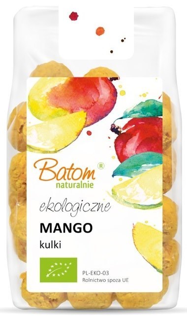 MANGO KULKI BIO 100 g - BATOM BATOM (oleje, soki, sole kąpielowe) MANGO KULKI BIO 100 g - BATOM BATOM (oleje, soki, sole kąpielowe)