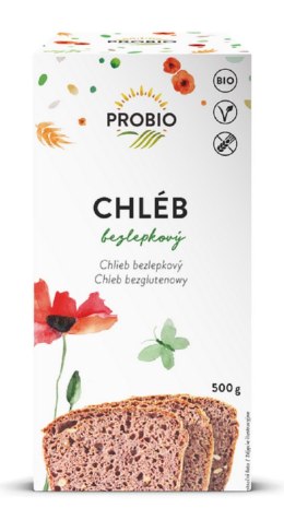 MIESZANKA DO WYPIEKU CHLEBA BEZGLUTENOWA BIO 500 g - PROBIO PROBIO (mieszanki do wypieków, mąki)