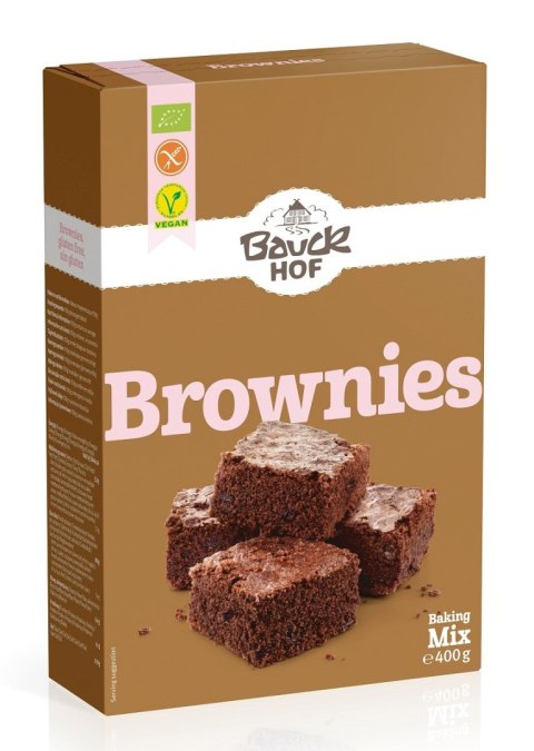 MIESZANKA NA BROWNIE BEZGLUTENOWA BIO 400 g - BAUCK HOF BAUCK HOF (mieszanki do wypieków) MIESZANKA NA BROWNIE BEZGLUTENOWA BIO 400 g - BAUCK HOF BAUCK HOF (mieszanki do wypieków)