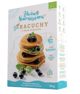 MIESZANKA NA RACUCHY Z MĄKĄ KOKOSOWĄ BEZGLUTENOWA BIO 210 g - ZDROWO NAMIESZANE ZDROWO NAMIESZANE (mieszanki do wypieków)