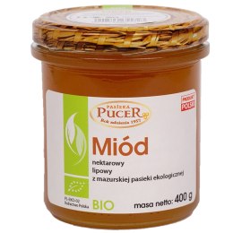 MIÓD LIPOWY BIO 400 g - PASIEKA PUCER PASIEKA PUCER (miody)