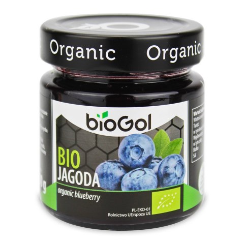 MUS JAGODA BIO 200 g - BIOGOL BIOGOL (produkty śniadaniowe, przekąski bez cukru) MUS JAGODA BIO 200 g - BIOGOL BIOGOL (produkty śniadaniowe, przekąski bez cukru)