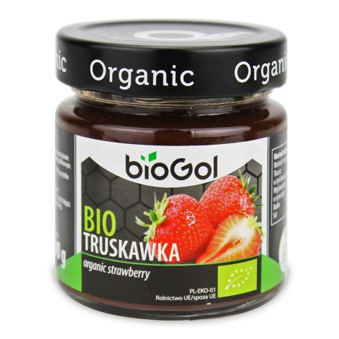 MUS TRUSKAWKA BIO 200 g - BIOGOL BIOGOL (produkty śniadaniowe, przekąski bez cukru) MUS TRUSKAWKA BIO 200 g - BIOGOL BIOGOL (produkty śniadaniowe, przekąski bez cukru)