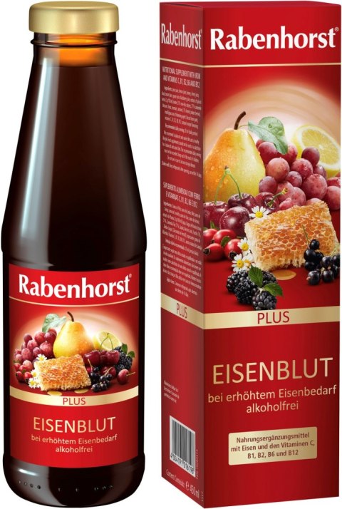 NAPÓJ OWOCOWO - ZIOŁOWY Z ŻELAZEM I WITAMINAMI C, B1, B2, B6, B12 450 ml - RABENHORST RABENHORST (soki, napoje) NAPÓJ OWOCOWO - ZIOŁOWY Z ŻELAZEM I WITAMINAMI C, B1, B2, B6, B12 450 ml - RABENHORST RABENHORST (soki, napoje)