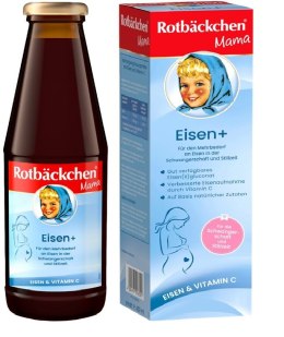 NAPÓJ Z ŻELAZEM DLA KOBIET W CIĄŻY I KARMIĄCYCH 450 ml - ROTBACKCHEN ROTBACKCHEN (soki, napoje)