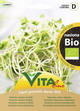 NASIONA KOLENDRY BIO NA KIEŁKI 20 g - VITA LINE (VG9021, 82996CIN0DS,21941CIN07S) VITA LINE (nasiona)