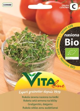 NASIONA RUKOLI SIEWNEJ BIO NA KIEŁKI 15 g - VITA LINE (68967CIN0DS, 82944CIN0DS, 56605CIN0CS,41138CIN07S, 62907CIN0DS,VG6268) VITA LINE (nasiona)