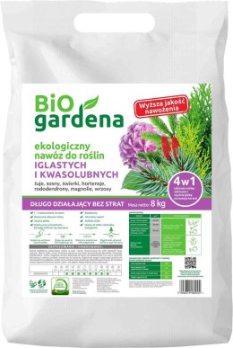 NAWÓZ DO ROŚLIN IGLASTYCH ECO 8 kg - BIOGARDENA BIOGARDENA (nawozy)