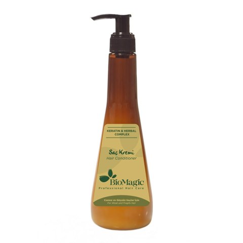 ODŻYWKA DO WŁOSÓW SŁABYCH I ŁAMLIWYCH Z KERATYNĄ 300 ml - BIOMAGIC BIOMAGIC (farby do włosów) ODŻYWKA DO WŁOSÓW SŁABYCH I ŁAMLIWYCH Z KERATYNĄ 300 ml - BIOMAGIC BIOMAGIC (farby do włosów)