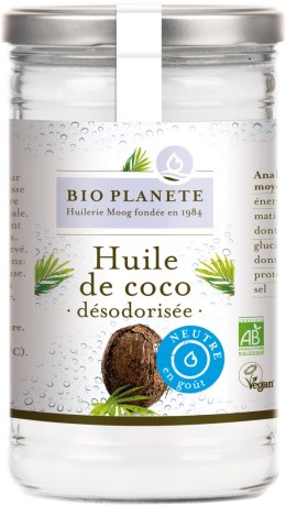 OLEJ KOKOSOWY BEZWONNY BIO 950 ml - BIO PLANETE BIO PLANETE (oleje i oliwy)