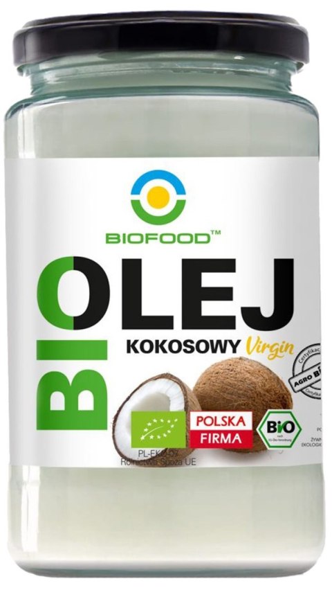 OLEJ KOKOSOWY VIRGIN BIO 670 ml - BIOFOOD BIOFOOD (soki, przetwory, octy, olej kokosowy) OLEJ KOKOSOWY VIRGIN BIO 670 ml - BIOFOOD BIOFOOD (soki, przetwory, octy, olej kokosowy)