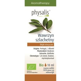 OLEJEK ETERYCZNY WAWRZYN SZLACHETNY BIO 10 ml - PHYSALIS PHYSALIS (olejki eteryczne, suplementy)