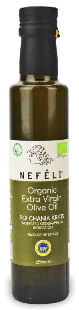 OLIWA Z OLIWEK EXTRA VIRGIN KRETA P.G.I. BIO 250 ml - NEFELI NEFELI (oliwki)