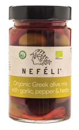 OLIWKI MIX BEZ PESTEK W ZALEWIE BIO 295 g (140 g) - NEFELI NEFELI (oliwki)