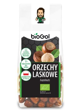 ORZECHY LASKOWE BIO 100 g - BIOGOL BIOGOL (produkty śniadaniowe, przekąski bez cukru)
