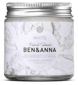 PASTA DO ZĘBÓW WYBIELAJĄCA BEZ FLUORU ECO 100 ml (SŁOIK) - BEN & ANNA BEN & ANNA (kosmetyki)