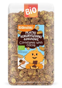 PŁATKI KUKURYDZIANO-KAKAOWE BIO 300 g - BIOMINKI BIOMINKI (przekąski dla dzieci, kaszki)