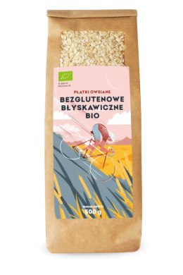 PŁATKI OWSIANE BŁYSKAWICZNE BEZGLUTENOWE BIO 500 g - PIĘĆ PRZEMIAN PIĘĆ PRZEMIAN (produkty spożywcze)