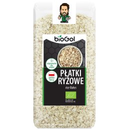PŁATKI RYŻOWE BIO 300 g - BIOGOL BIOGOL (produkty śniadaniowe, przekąski bez cukru)