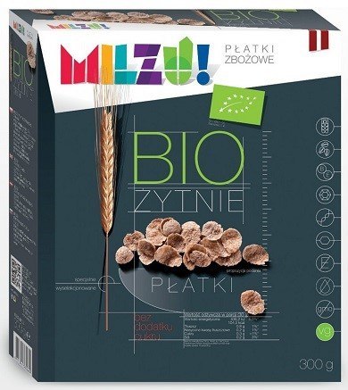 PŁATKI ŻYTNIO - OWSIANE BEZ DODATKU CUKRÓW BIO 300 g - MILZU MILZU (płatki śniadaniowe, chrupki) PŁATKI ŻYTNIO - OWSIANE BEZ DODATKU CUKRÓW BIO 300 g - MILZU MILZU (płatki śniadaniowe, chrupki)
