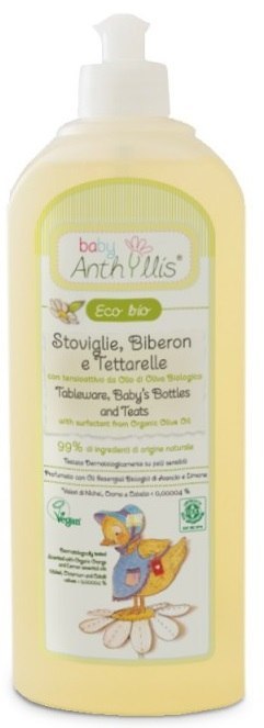 PŁYN DO MYCIA BUTELEK I SMOCZKÓW ECO 500 ml - BABY ANTHYLLIS BABY ANTHYLLIS (kosmetyki dla dzieci)
