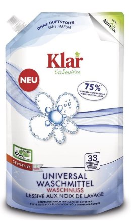 PŁYN DO PRANIA Z ORZECHÓW MYDLANYCH UNIWERSALNY ECO 1,5 L (33 PRANIA) - KLAR KLAR (środki czystości)