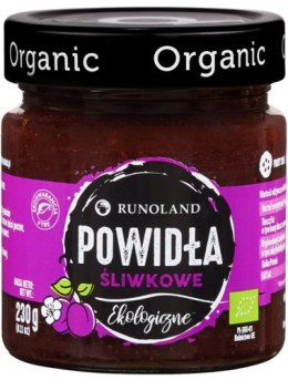 POWIDŁA ŚLIWKOWE BIO 230 g - RUNOLAND RUNOLAND (grzyby, zupy, przetwory)
